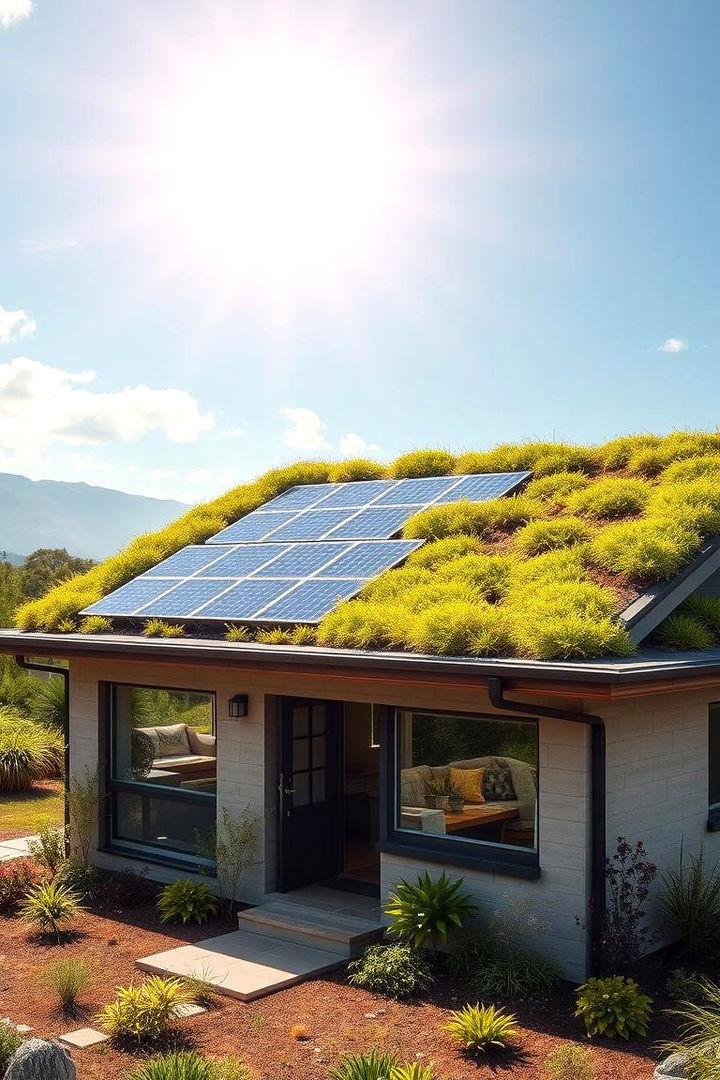 Renewable Energy Synergy - 22 Houses With Green Roofs