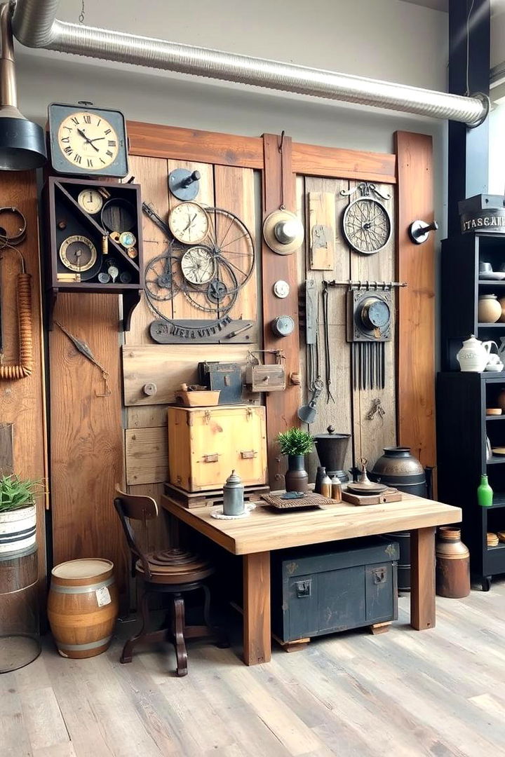 Repurposed Materials Mastery - 22 Steampunk Interior Design Ideas