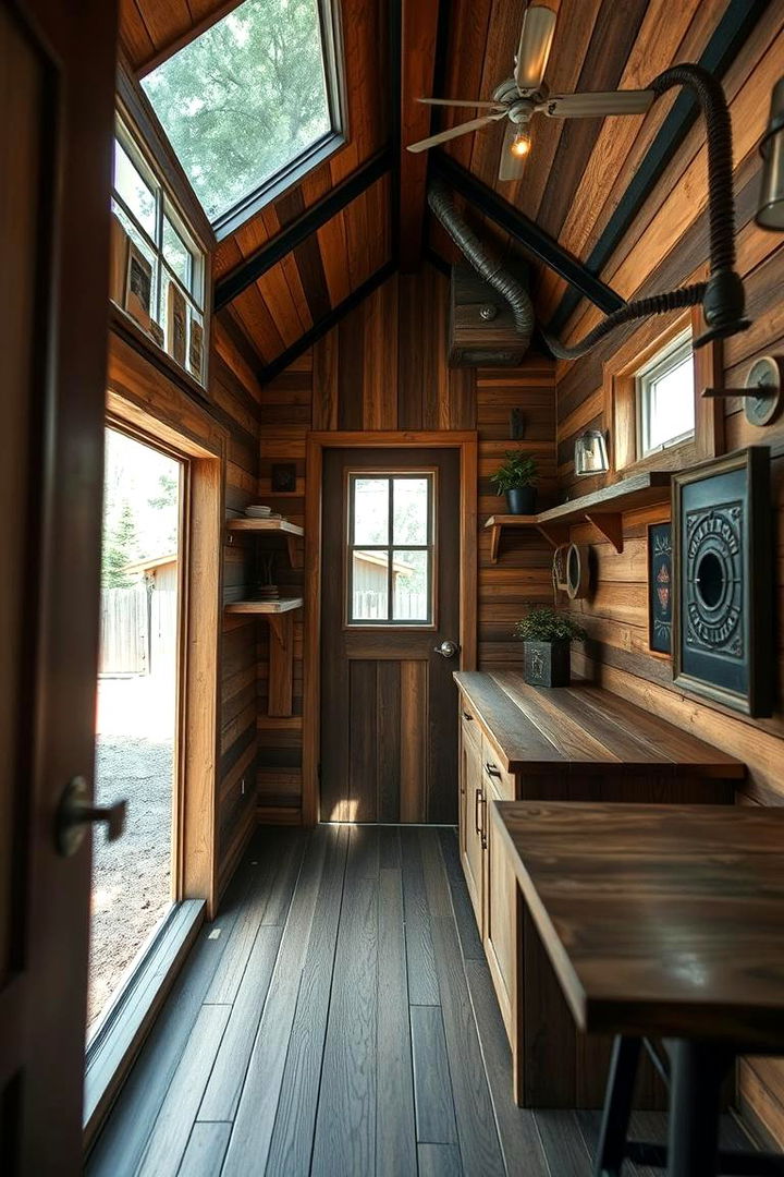 Repurposed Wagon House - 22 Rustic Tiny House Ideas
