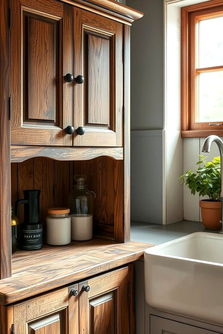 Repurposing Old Furniture for Storage - 22 Pedestal Sink Storage Ideas