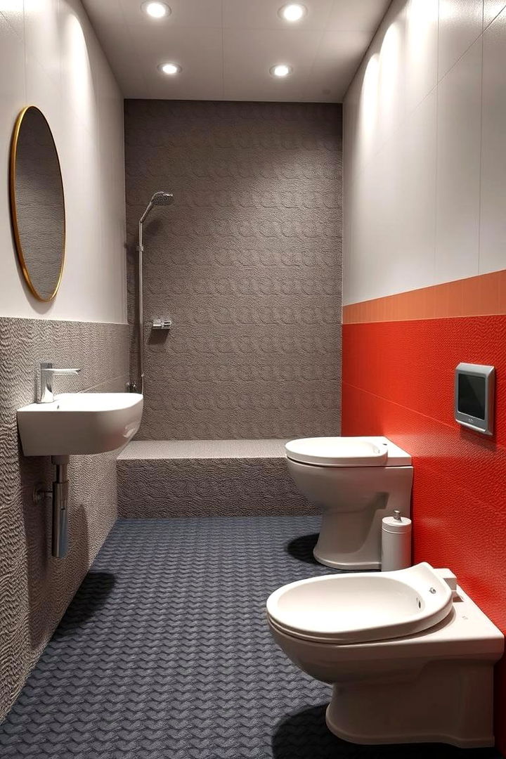 Resilient Rubber Flooring - 22 Bathroom Flooring Ideas
