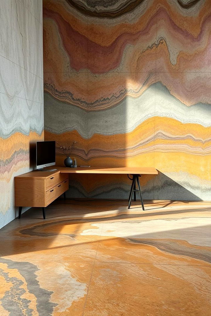 Resin Based Concrete Paint - 22 Indoor Concrete Floor Paint Ideas