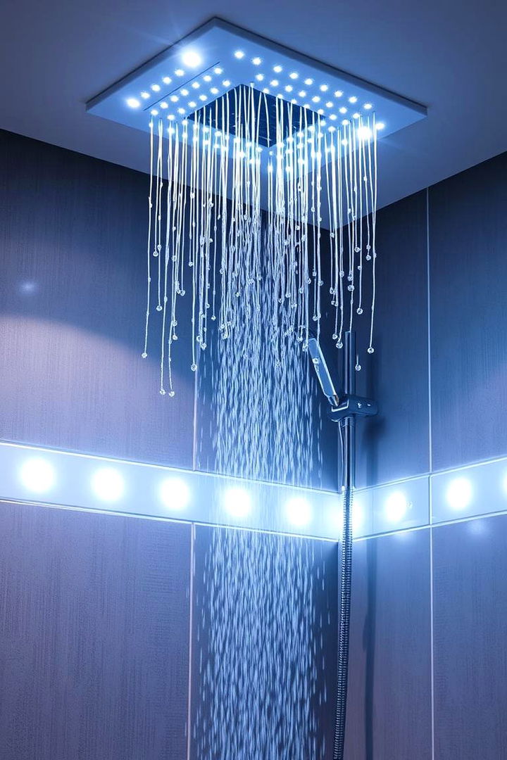 Responsive Motion Sensor LEDs - 22 Shower Lighting Ideas