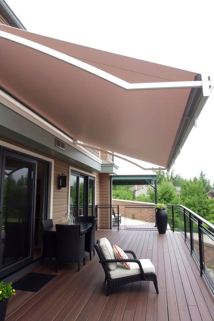 Retractable Awnings - 22 Garden Shade Ideas