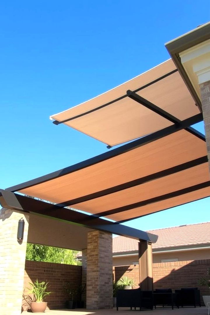 Retractable Pergola Roof - 22 Pergola Roof Ideas