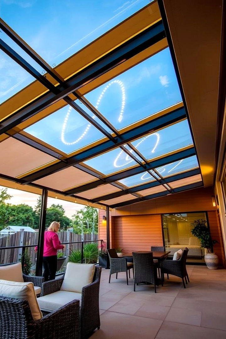 Retractable Roof Innovation - 22 Attached Covered Patio Ideas