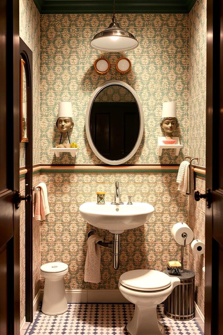 Retro Bathroom Accents - 22 1970s-inspired Design Ideas