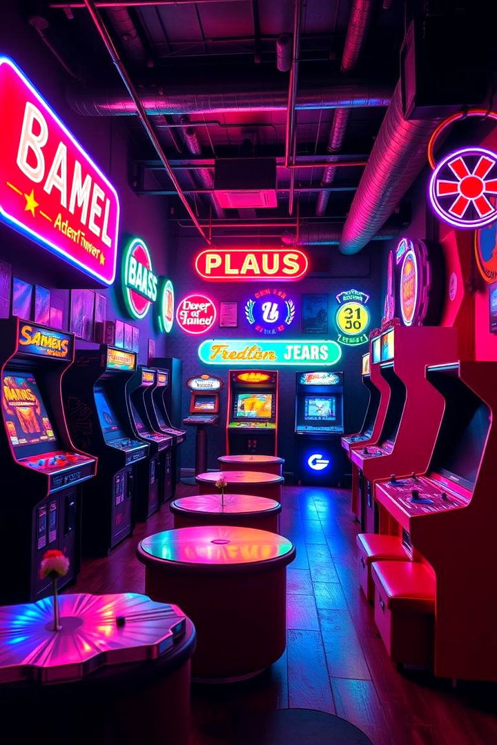 Retro Gaming Den - 22 Man Cave Design Ideas