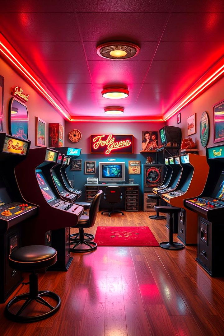 Retro Gaming Vibes - 22 Game Room Paint Ideas