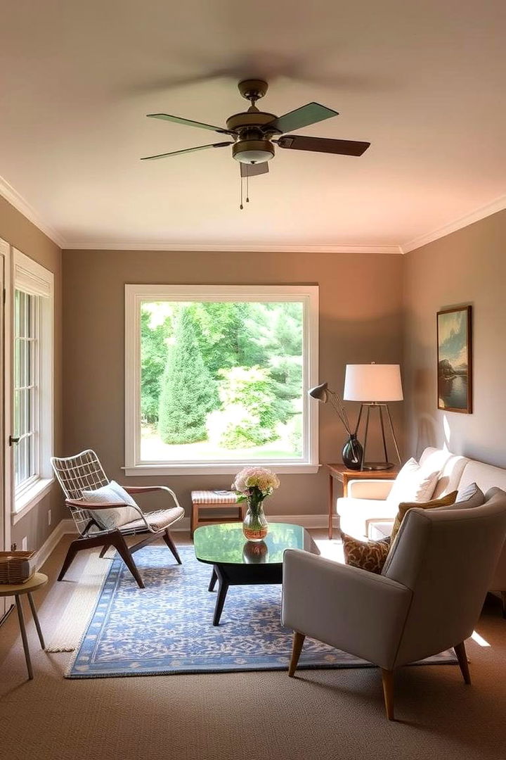 Retro Inspired Furnishings - 22 Mid-century Modern Sunroom Ideas