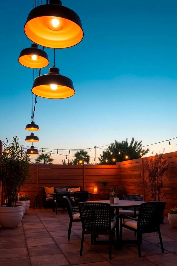 Retro Inspired Lighting Fixtures - 22 Mid-century Modern Patio Ideas