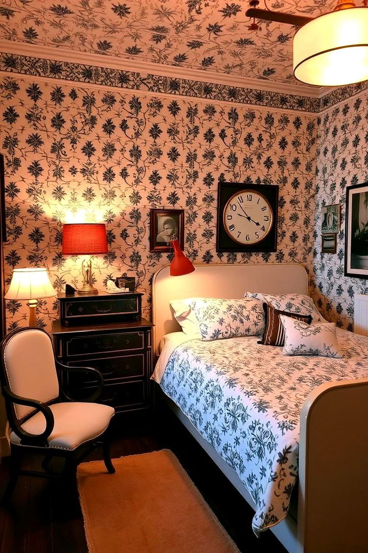 Retro Inspired Monochrome - 22 Black and White Bedroom Ideas
