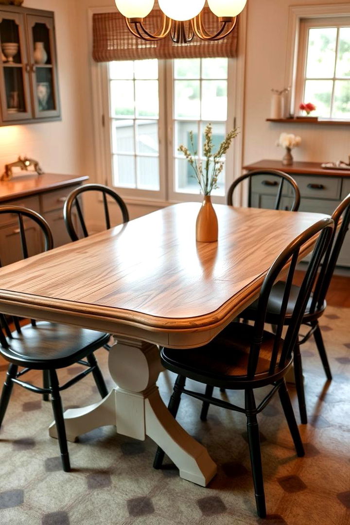 Retro Kitchen Table - 22 Vintage Kitchen Ideas