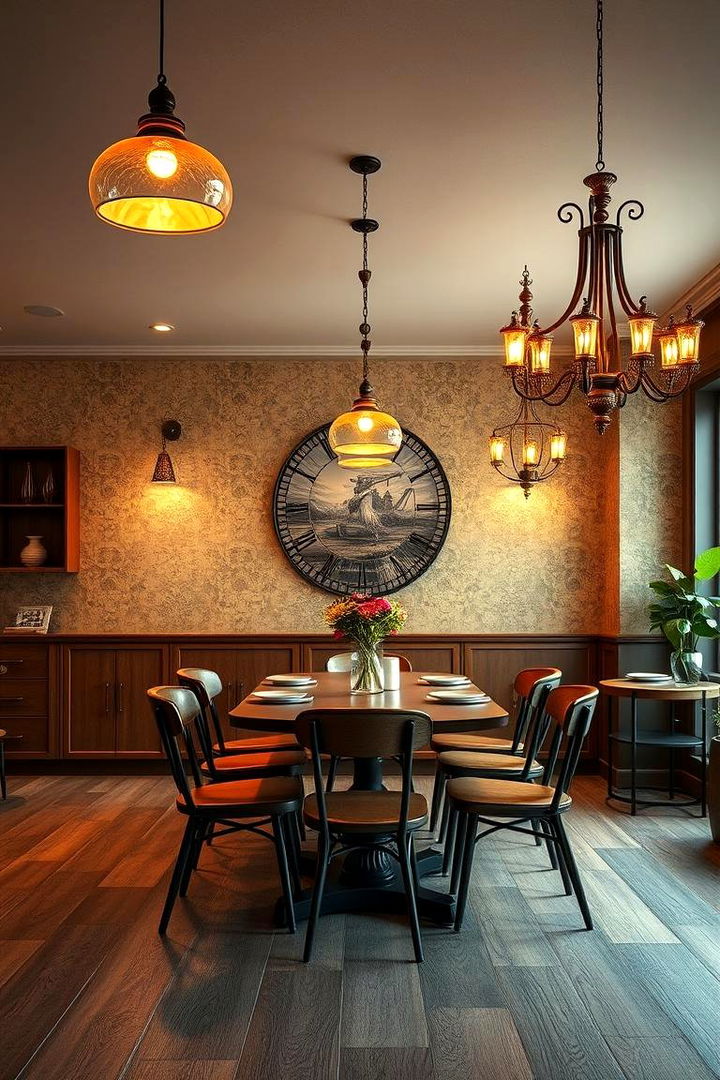 Retro Lighting Designs and Ambiance - 22 Mid-century Modern Dining Rooms