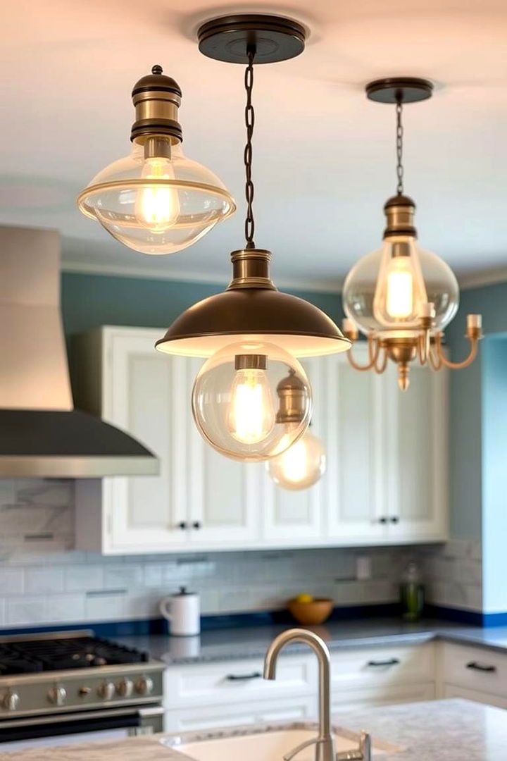 Retro Lighting Fixtures - 22 Retro Kitchen Ideas