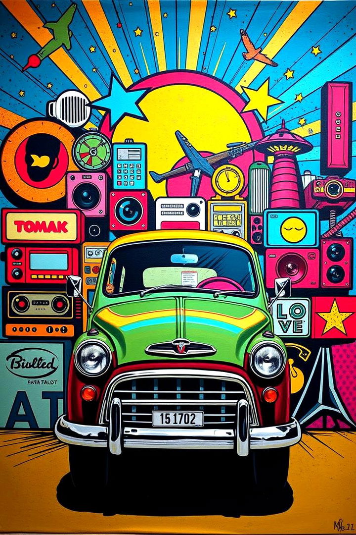 Retro Pop Art Expressions - 22 Large Wall Art Ideas