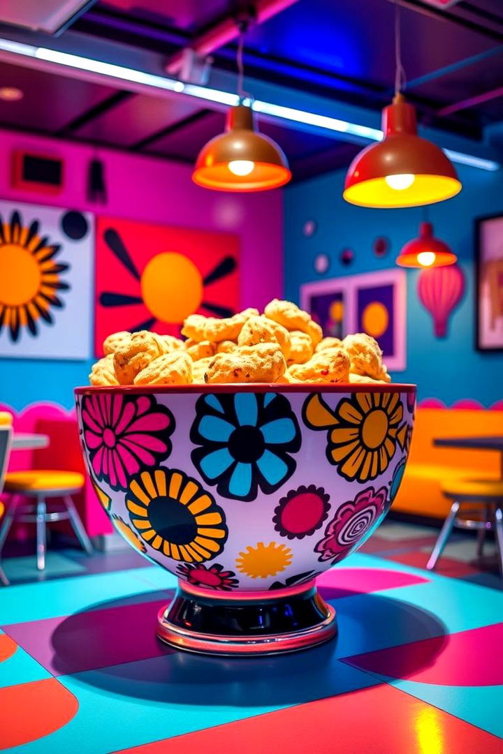 Retro Pop Dough Bowl - 22 Dough Bowl Decor Ideas