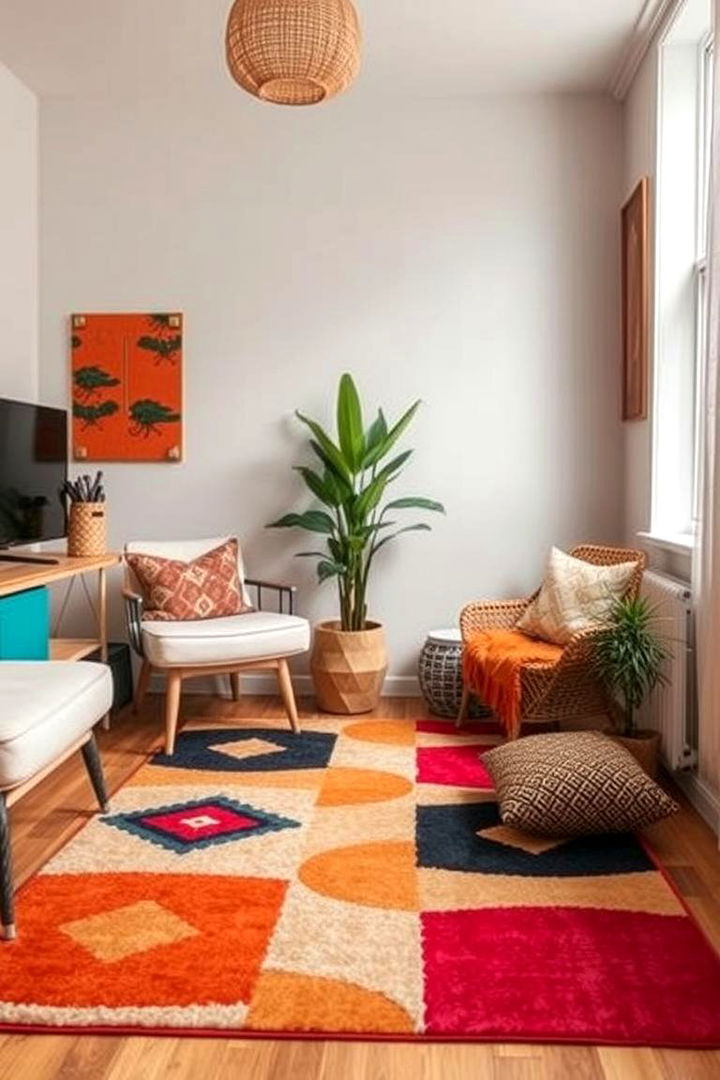 Retro Rug Displays - 22 90s Bedroom Decor Ideas