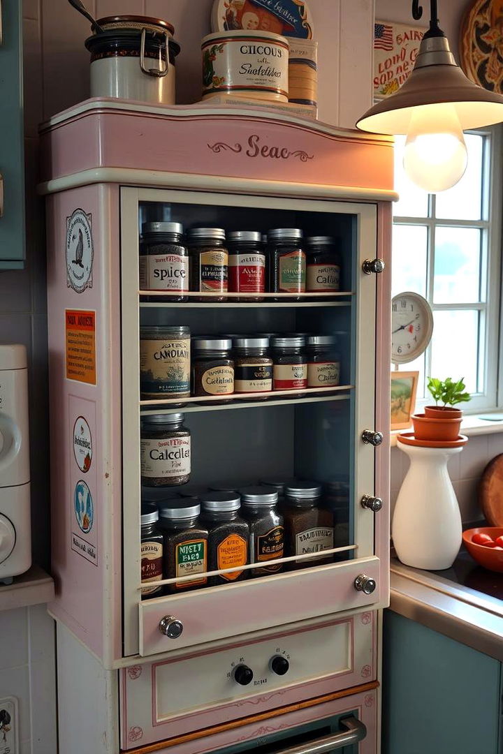 Retro Spice Rack Charm - 22 Spice Rack Ideas