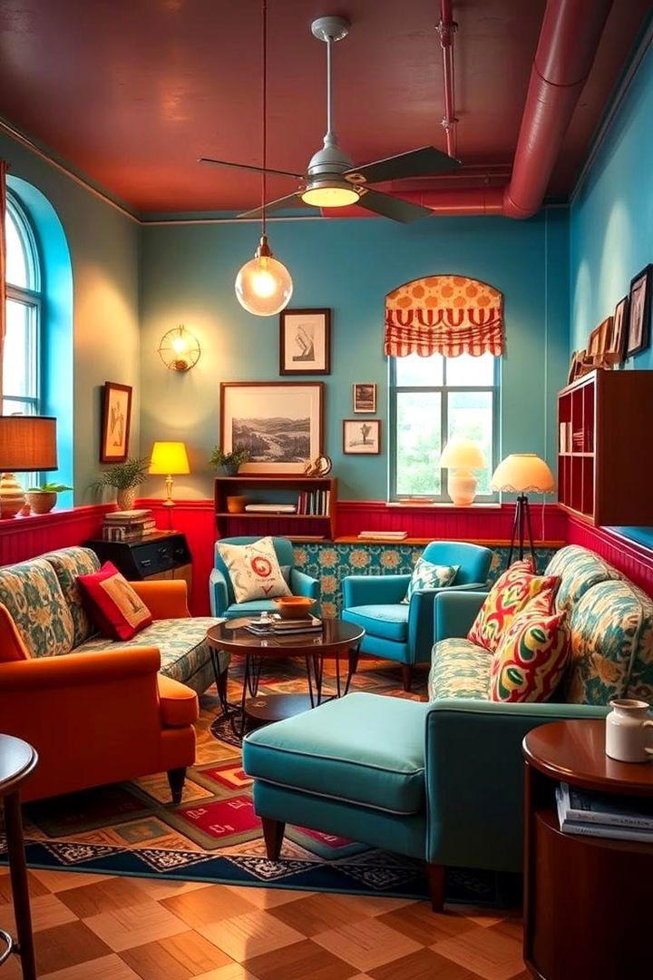 Retro Style Living - 22 Living Room Nook Ideas