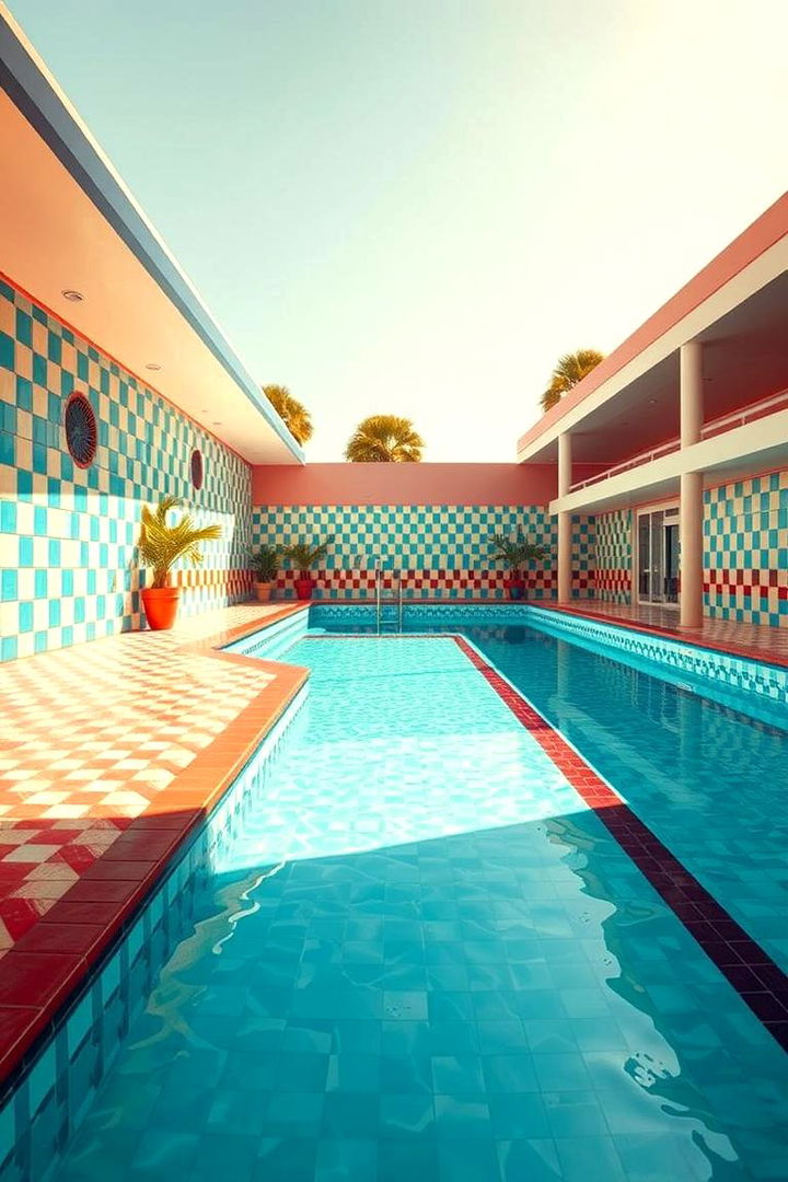 Retro Vibes Revival - 22 Pool Tile Ideas
