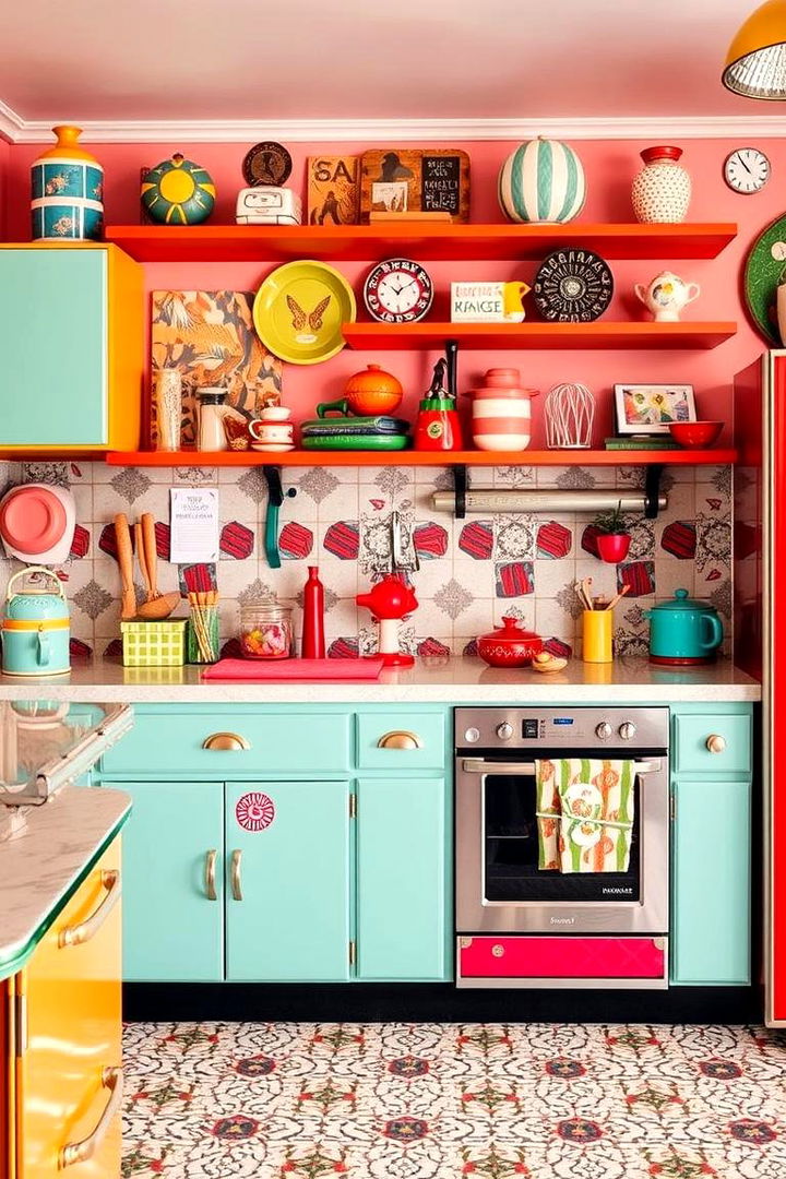 Retro Vibes - 22 Kitchen Counter Decor Ideas