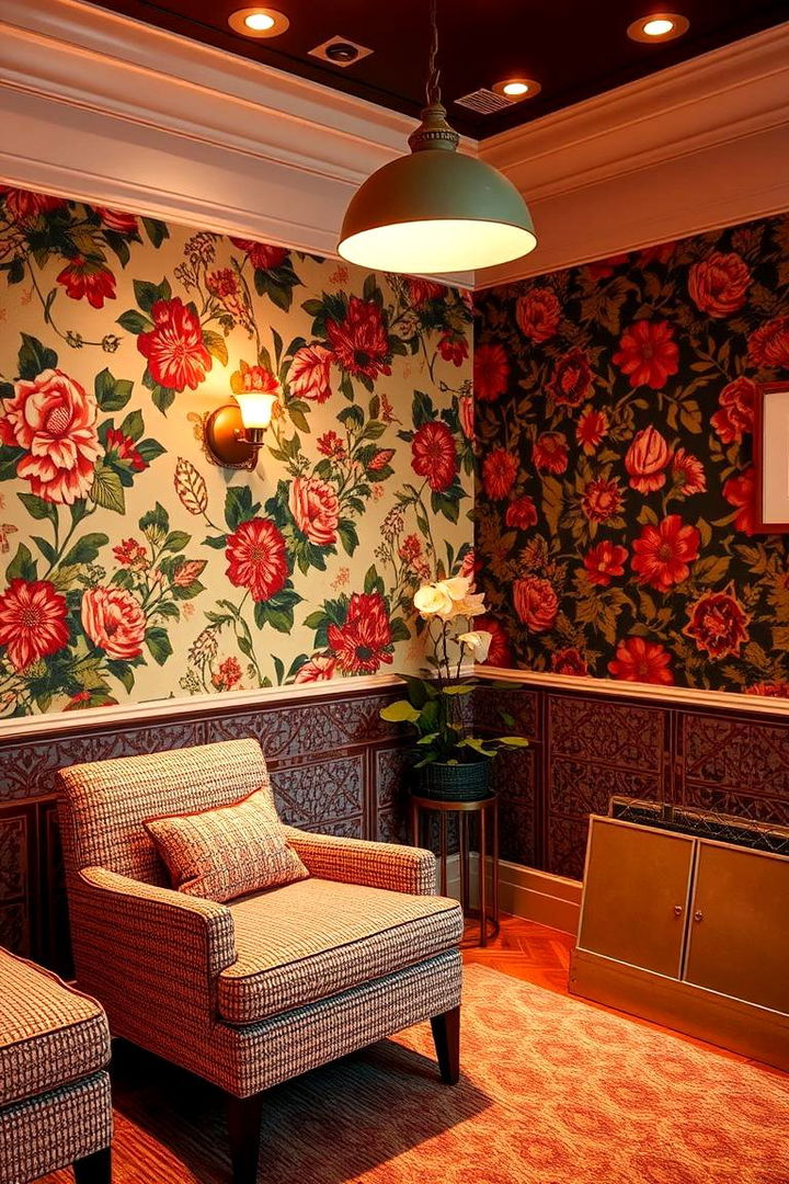 Retro Wallpaper Patterns - 22 70s Bedroom Decor Ideas