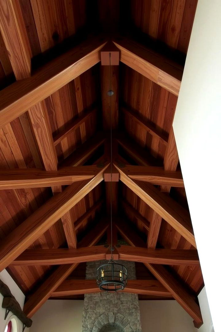 Revealing Wooden Beam Ceilings - 22 Primitive Living Room Ideas