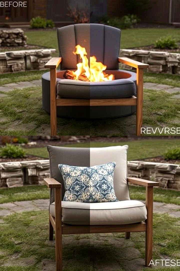 Reversible Design - 22 Fire Pit Chair Ideas
