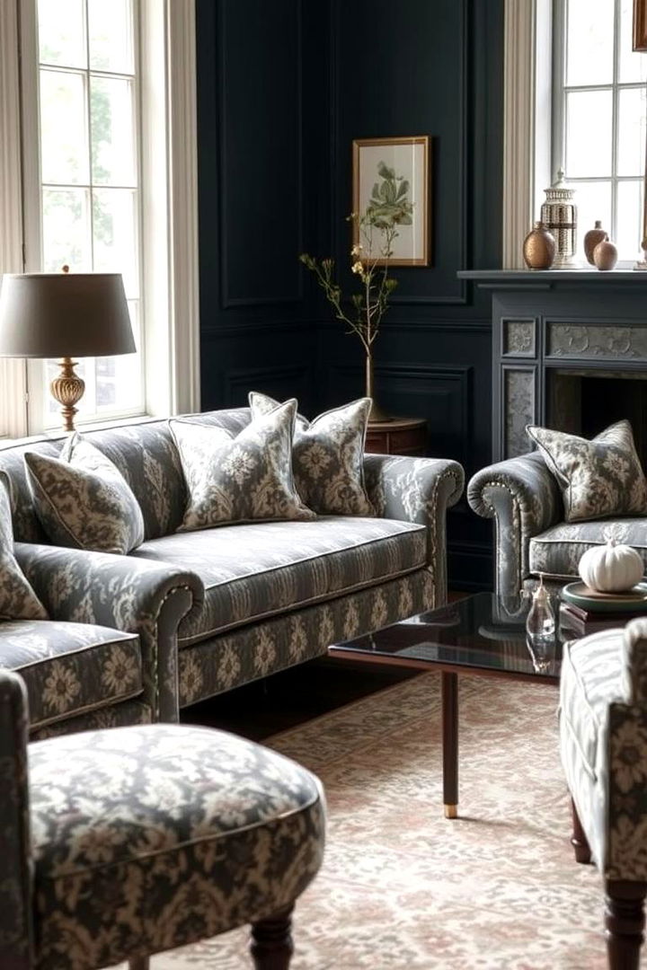 Revitalized Upholstery Trends - 22 1922s Living Room Design Ideas