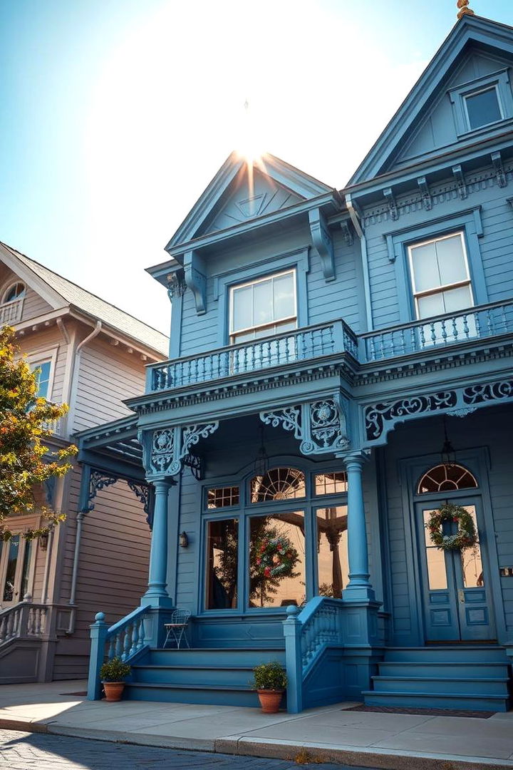 Reviving Blue Victorian Charm with Modern Techniques - 22 blue victorian house colors