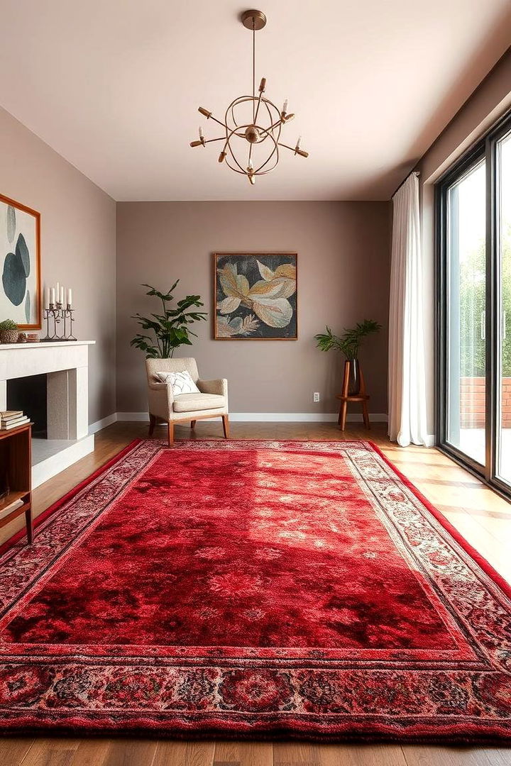 Rich Area Rugs - 22 Ways to Decorate With Jewel Tones
