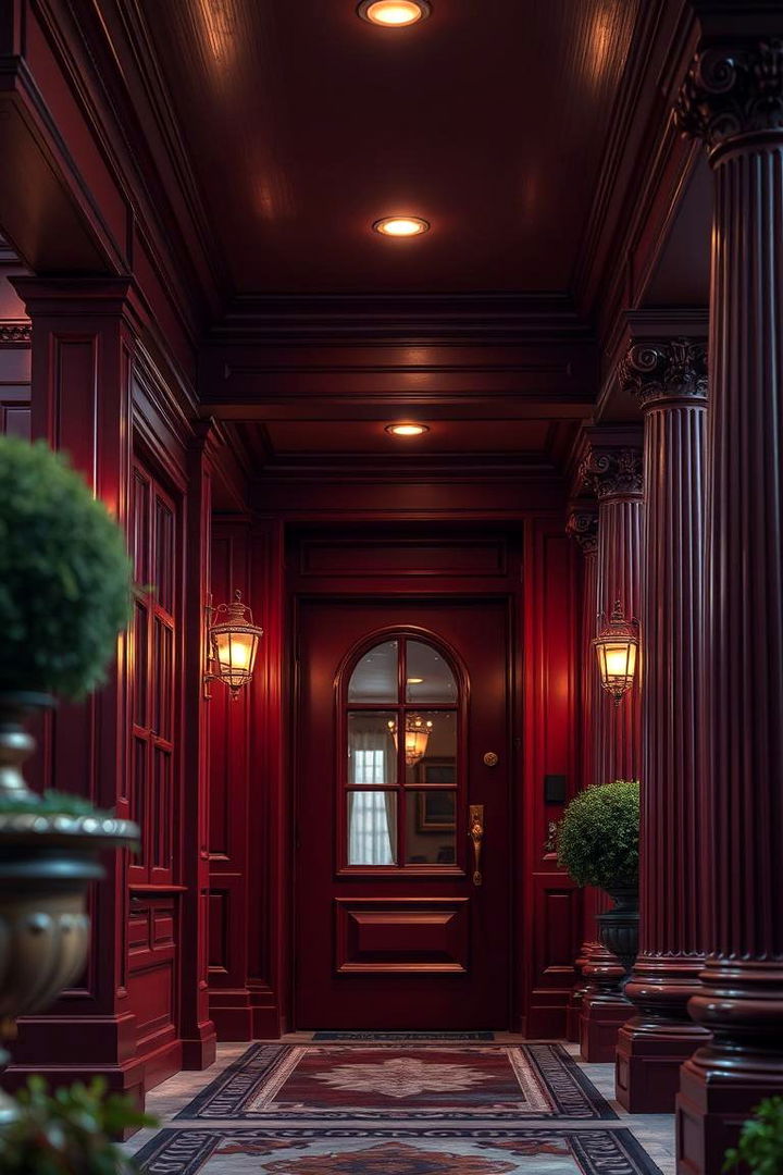 Rich Burgundy - 22 Porch Paint Colors