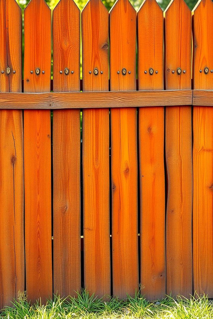 Rich Chestnut Tone - 22 Fence Stain Colors