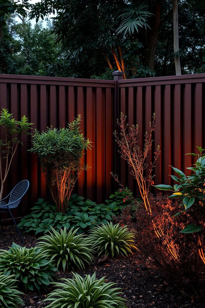 Rich Chocolate Brown - 22 Garden Fence Colour Ideas