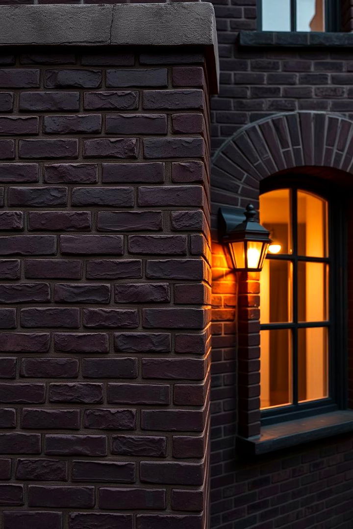 Rich Chocolate Brown - 22 Exterior Brick Paint Color Ideas