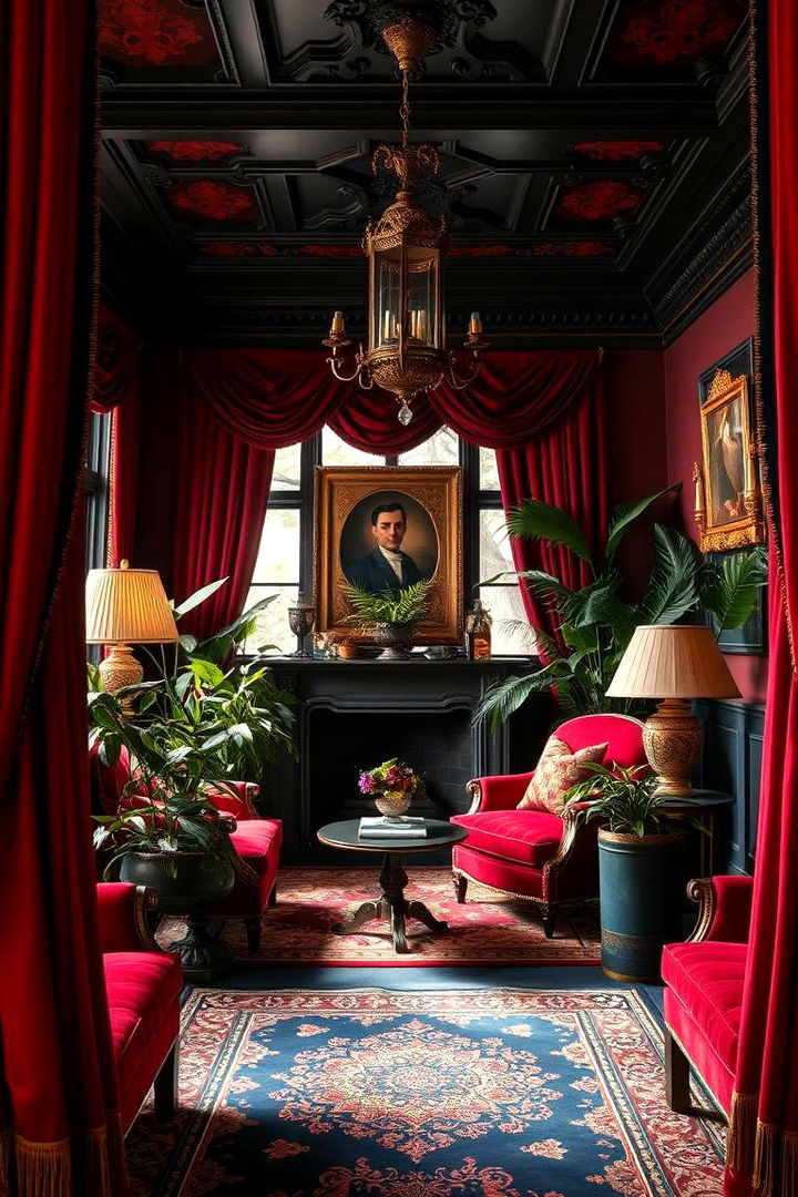 Rich Color Schemes - 22 Traditional Interior Design Ideas