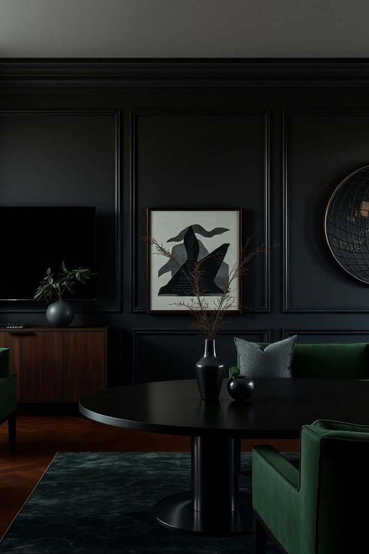 Rich Dark Color Palettes - 22 Dark Academia Interior Design Ideas