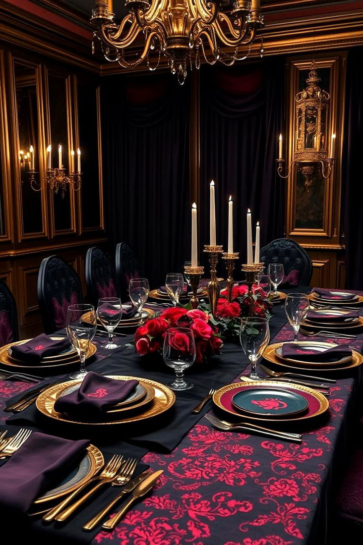 Rich Jewel Toned Themes - 22 Thanksgiving Table Settings