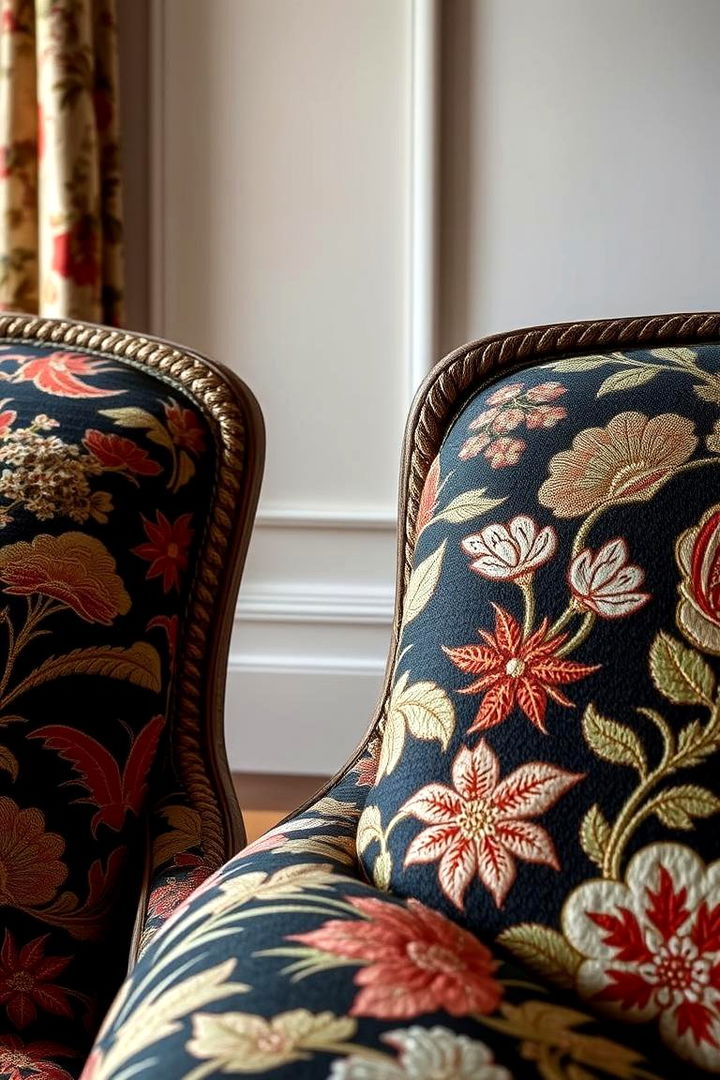 Rich Patterns and Textiles - 22 Chinoiserie Bedroom Ideas