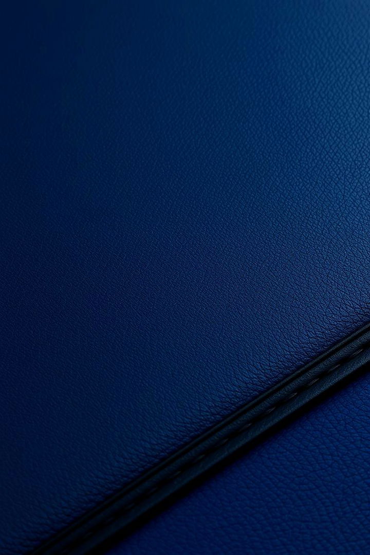 Rich Textural Contrasts - 22 Dark Blue House With Black Trim