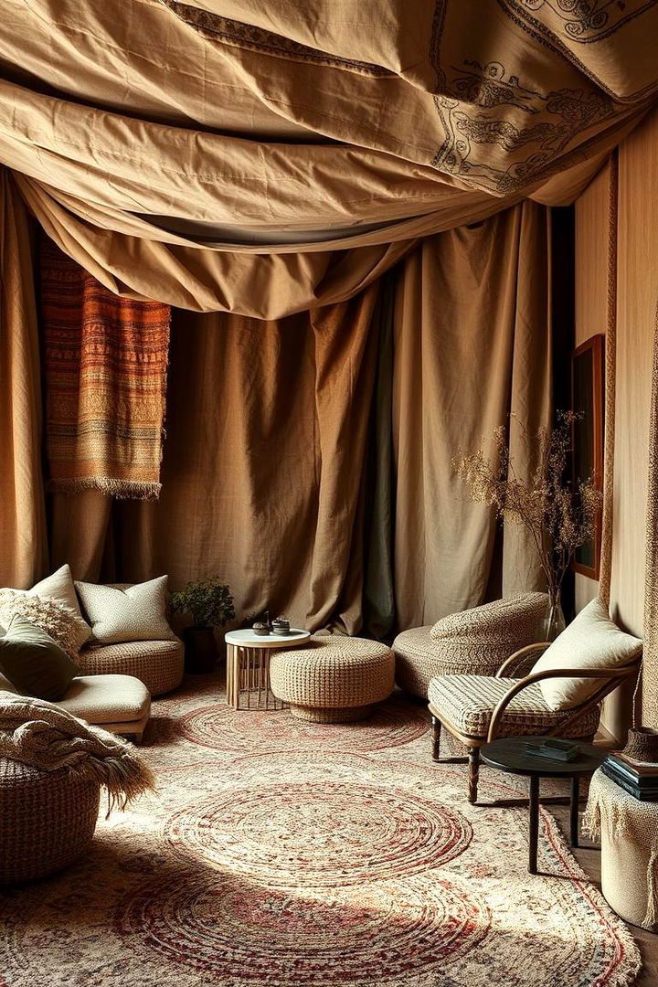Rich Textures - 22 Ralph Lauren Living Room Ideas