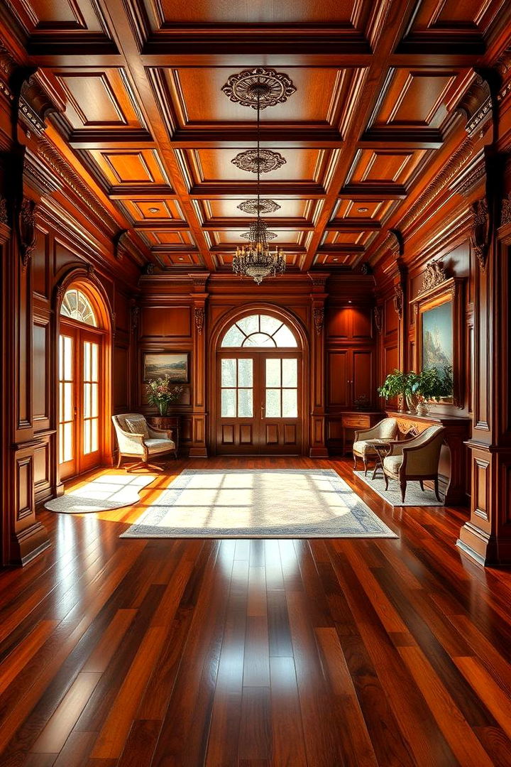 Rich Wood Finishes - 22 Parlor Room Ideas