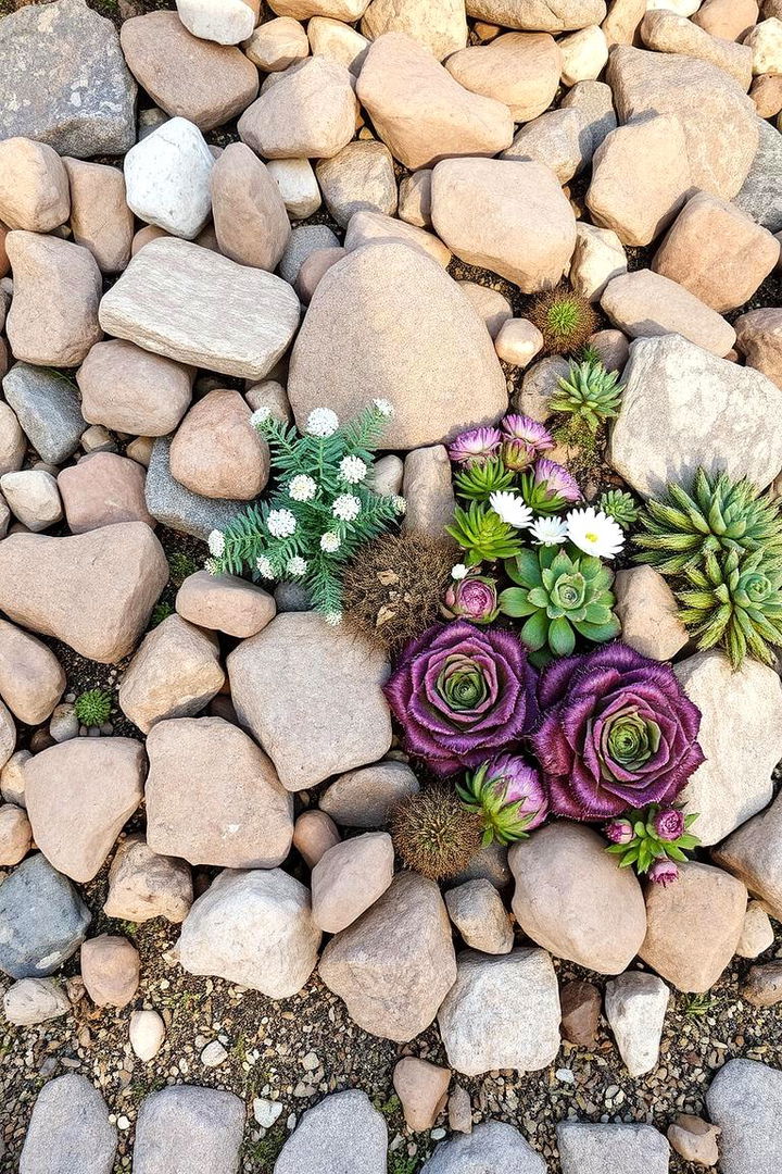 Rock Garden Flower Beds - 22 Flower Bed Ideas