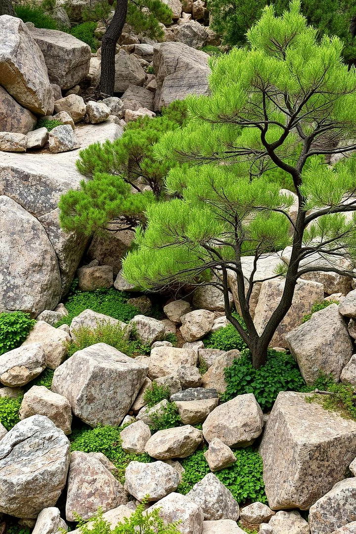 Rock Garden Trees - 22 Tree Landscaping Ideas