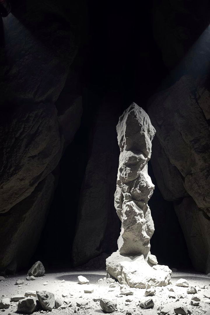 Rock and Sculpture Highlighting - 22 Landscape Lighting Ideas