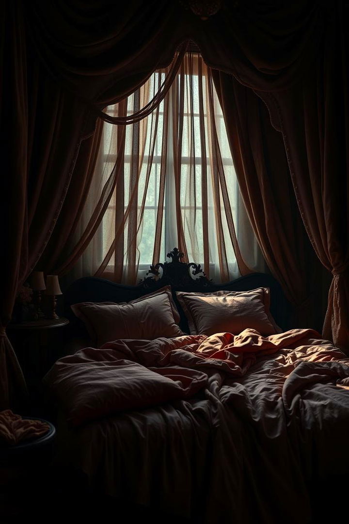 Romantic Dark Chambers - 22 Vampire Bedroom Ideas