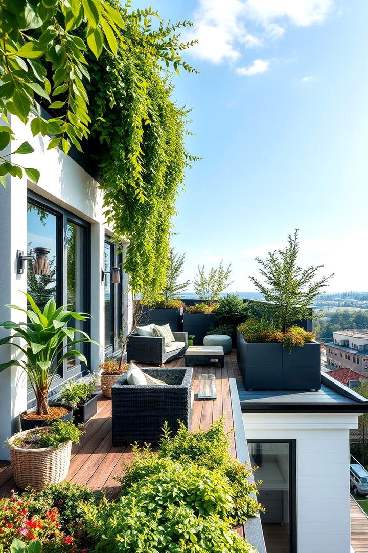 Roof Garden as a Nature Retreat - 22 Scandinavian House Exterior Ideas
