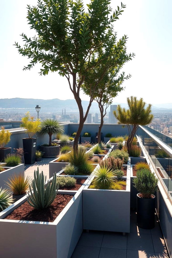 Rooftop Enclosed Garden - 22 Enclosed Garden Ideas