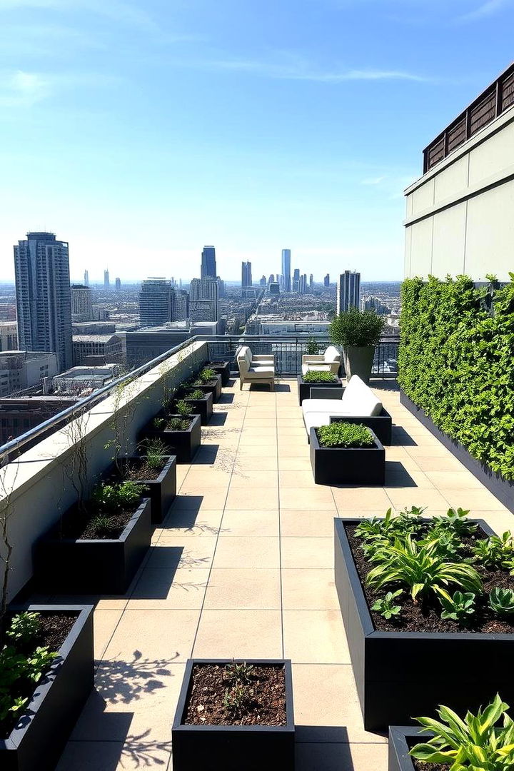 Rooftop Garden Deck - 22 Patio Deck Ideas